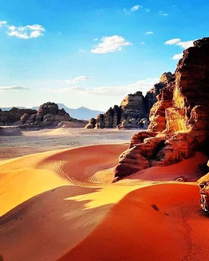 Bedouin Family Camp Wadi Rum Exterior foto